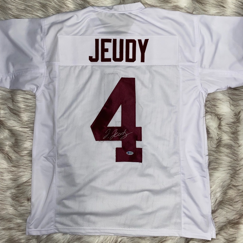 Faux Signed Jerry Jeudy Alabama Jersey